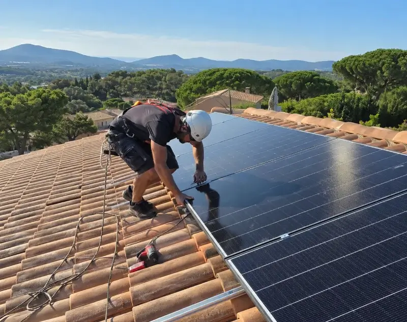 Installateur panneaux solaires Aussillon — pose photovoltaïque sur toiture